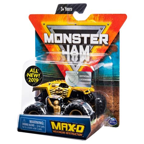 Spin Master Monster Jam Monster Jam Official Max D Monster Truck