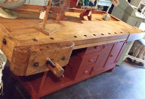 Check spelling or type a new query. Antique reclaimed workbench turned into a kitchen island ...
