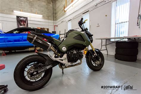 Honda Grom Military Green Flickr