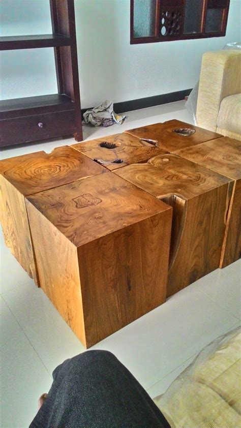 Membuat kitchen set minimalis dari kayu bekas palet. 50 Model Meja Kursi dari Limbah Kayu Jati Terbaru 2018 ...