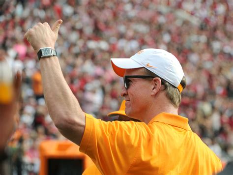 Peyton Manning Still A Huge Part Of Tennessee Football Usa Today Sports