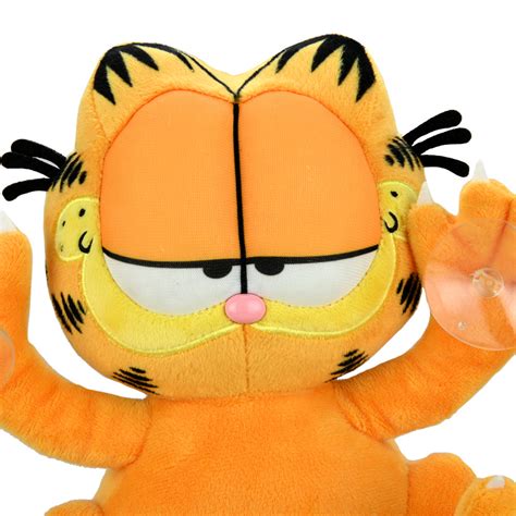 Garfield 8 Plush Suction Cup Window Clinger By Kidrobot Relaxed Edi