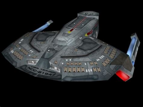 Starfleet Ships — Saber Class Uss Yeager