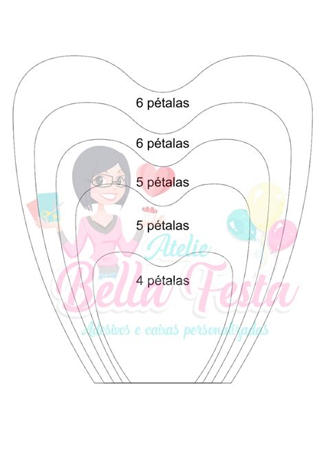 Como hacer moldes para flores de papel oportunidad de adquirir una colección completa te espero en mi instagram flores. Page 1 | Plantilla de flor de papel, Moldes de flores ...