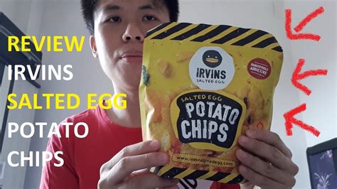Well, irvins salted egg potato chips would probably come to mind if you mention salted egg.but. Nyobain Irvins Salted Egg Potato Chips! - YouTube