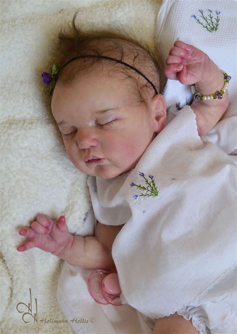I am very pleased to introduce alice, reborn baby preemie just born . Evangeline by Laura Lee Eagles