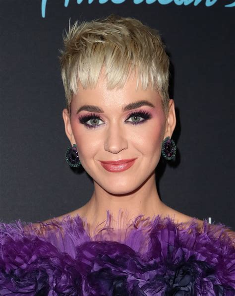Katy Perry Best Pixie Cut Hairstyles On Celebrities Popsugar Beauty