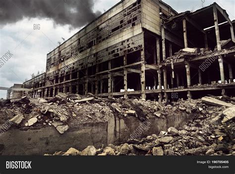 Fire Destroyed Factory Image And Photo Free Trial Bigstock