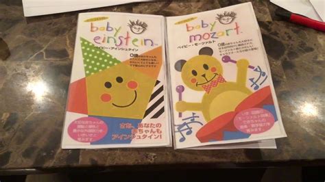 My 2 Baby Einstein Japanese Edute Vhss Are Here Youtube