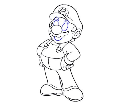 Super Mario How To Draw Guide Step By Step Drawing Guide Willhite