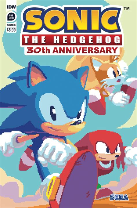 Sonic the Hedgehog celebrates his 30th Anniversary in special IDW Comic