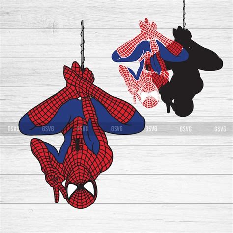 Spiderman SVG PNG File For Cricut Clipart Avengers SVG | Etsy