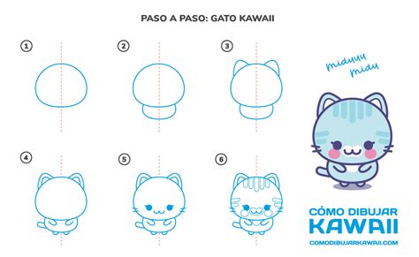 Cómo Dibujar Animales Kawaii Paso A Paso Muy Fáciles