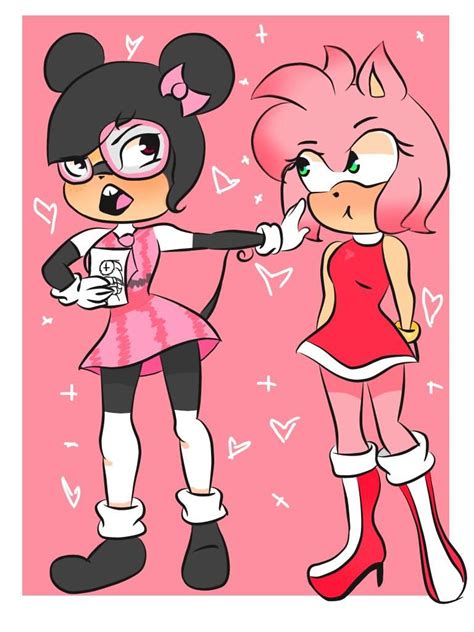Minnie And Amy Sonic Rpandart Amino