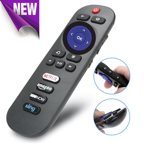 New Remote Control For Tcl 55 Roku Smart Led Tv 55s401 28s305 32s305