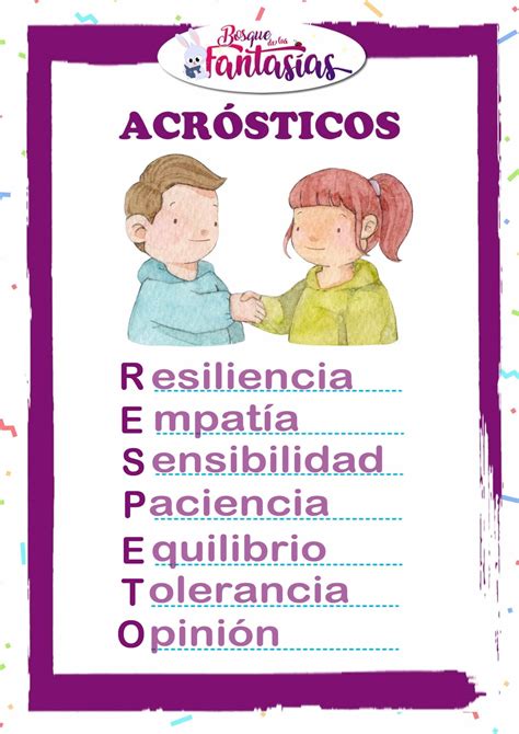 Acrósticos Signficado características actividades y ejemplos prácticos