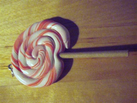 Lollipop Pendant Necklace · A Clay Food Necklace · Molding And