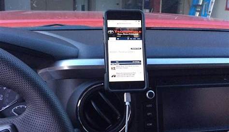 best cell phone mount for toyota tacoma