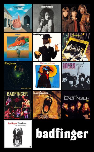 Badfinger Album Discography Magnet 35 X 45 Magnet Ebay