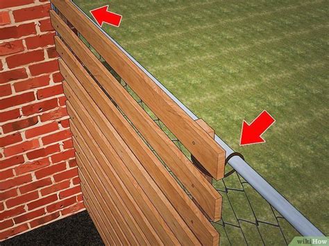 Attaching Lattice To Chain Link Fence Image To U