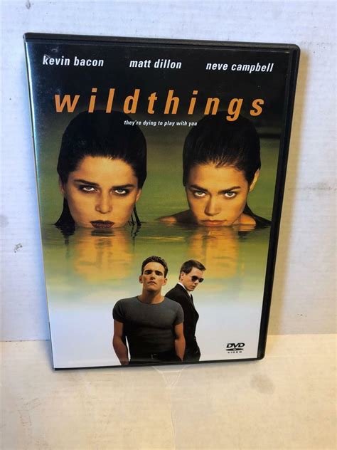 Wild Things Dvd 1998 Rated Kevin Bacon Matt Dillon Neve Campbell 43396024113 Ebay