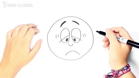 ویدبید Como Dibujar Un Emoji Triste Paso A Paso Dibujo Fácil De Emoji
