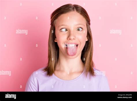 Preteen Girl Tongue Out Hi Res Stock Photography And Images Alamy