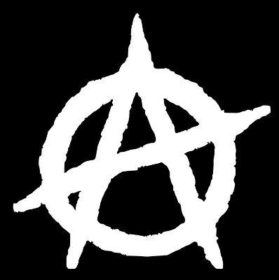 Anarchy Symbol Vinyl Decal Sticker Car Window Wall Bumper Anarchist Chaos A Logo Ebay