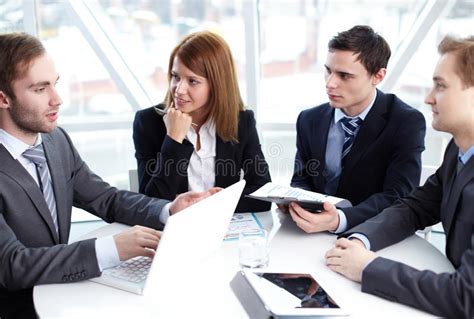 Discussion Stock Image Image Of Corporate Discussing 33380335