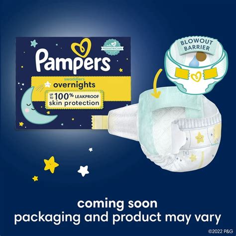 Pampers Nighttime Diapers Size