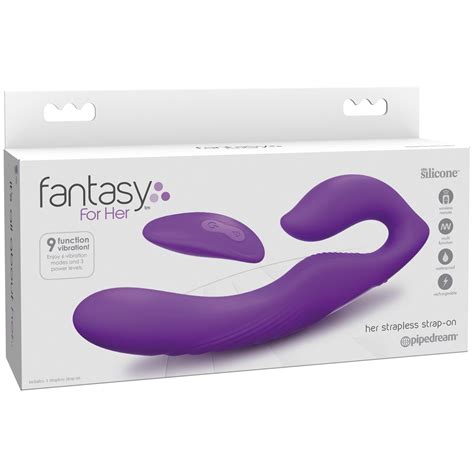 Fantasy For Her Her Ultimate Strapless Strap On Purple Sex Toys At