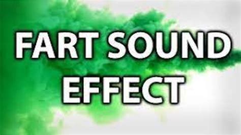 fart sound effect 131 real fart youtube