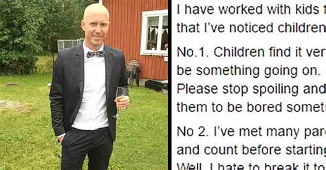 Teachers Message To Parents Spoiling Their Kids Goes Viral