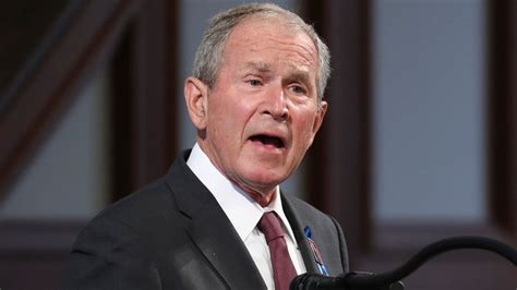 George W Bush Speaks Out Rips Reckless Behavior Of Some Political