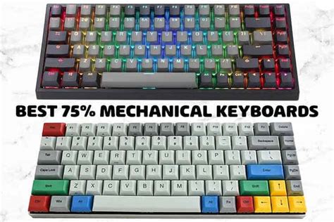12 Best 75 Mechanical Keyboards Aug 2021 Setupgamers