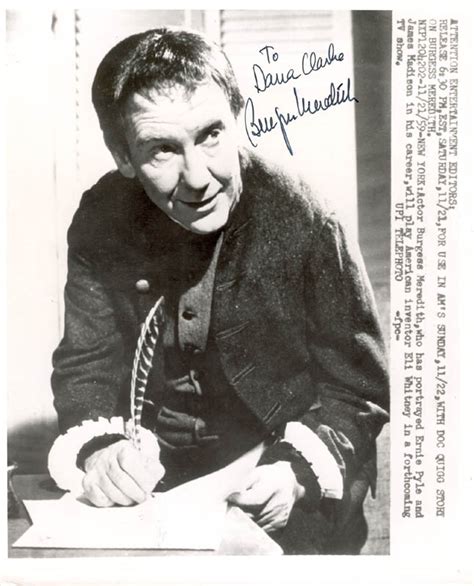 Burgess Meredith Autographed Inscribed Photograph Circa 1959 Historyforsale Item 16137