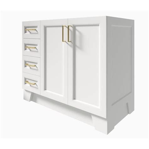 Maybe you would like to learn more about one of these? ARIEL Taylor 42-in White Bathroom Vanity Cabinet in the ...