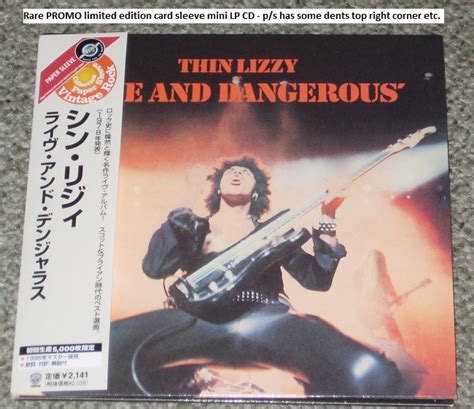 Thin Lizzy Live And Dangerous Vinyl Records Lp Cd On Cdandlp