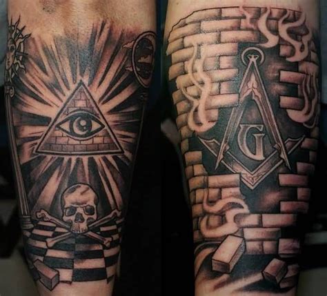 16 Masonic Tattoos Ideas Masonic Tattoos Masonic Masonic Symbols Kulturaupice
