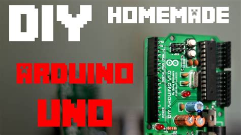Diy Arduino Uno How To Make Your Own Arduino Uno Board Youtube