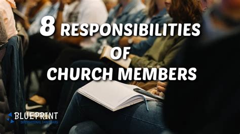 8 Responsibilities Of Church Members Toward Church Leaders Youtube