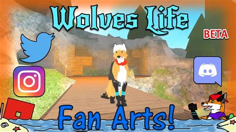 Roblox Wolves Life V2 Beta Fan Arts 35 Hd Youtube