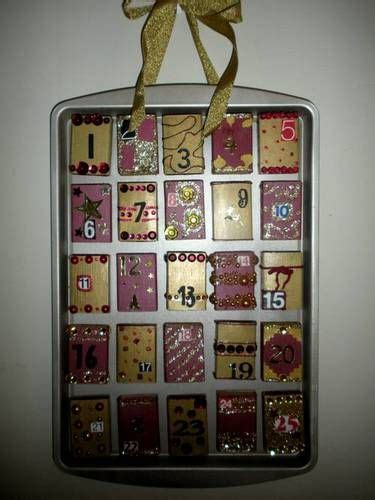 Advent Calendar Using Match Boxes Magnets And A Cookie Sheet Put A