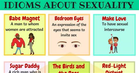 20 Useful Sexuality Idioms Phrases And Sayings • 7esl