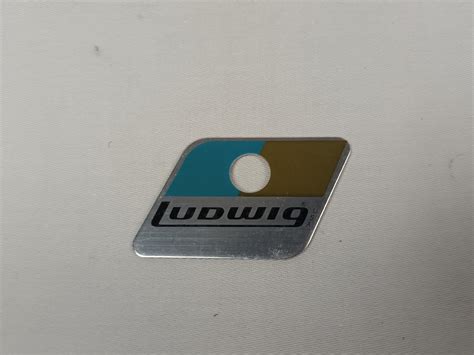 Ludwig 1980s Blue Olive Badge Repro Drumattic