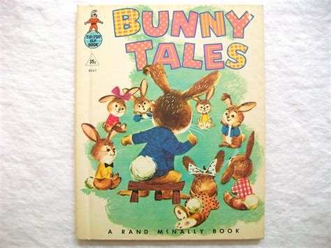 Vintage 1950s Rand Mcnally Book Bunny Tales0 Via Etsy Easter