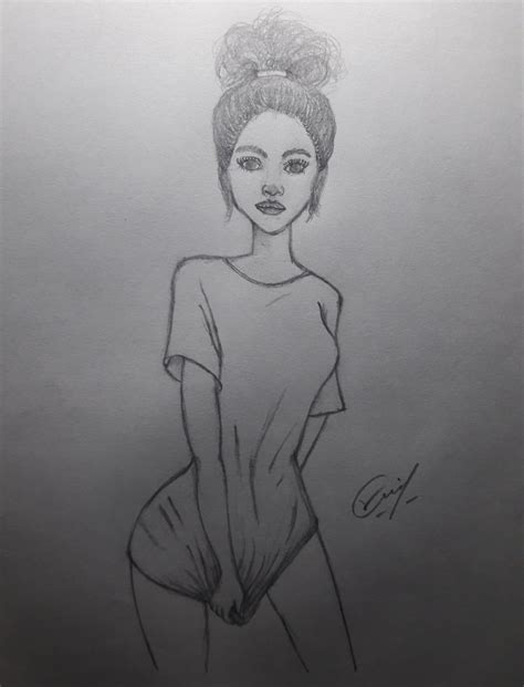 Dibujo Chica Sexy Por Adil Draws Dibujando