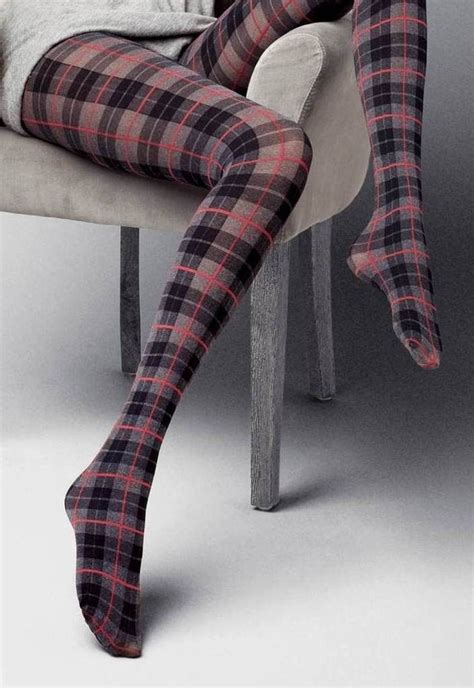Dressmylegs Plaid Tights Fashion Tights Patterned Tights