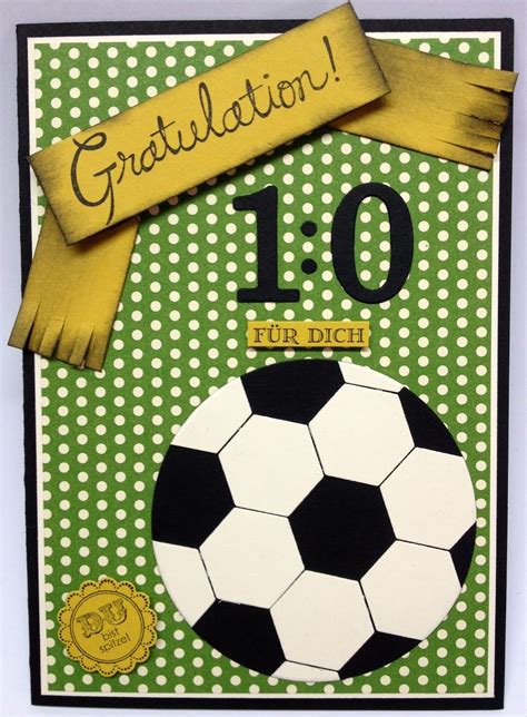 Weitere kostenlose vorlagen für einladungen finden sie unter einladungsvorlagen und einladungen zum ausdrucken. Fußball | Geburtstagskarte basteln fussball ...