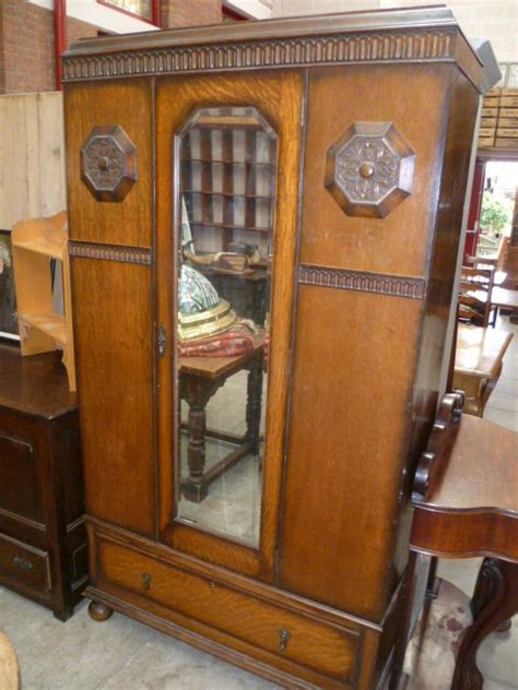 1930s Oak Wardrobe Antiques Atlas